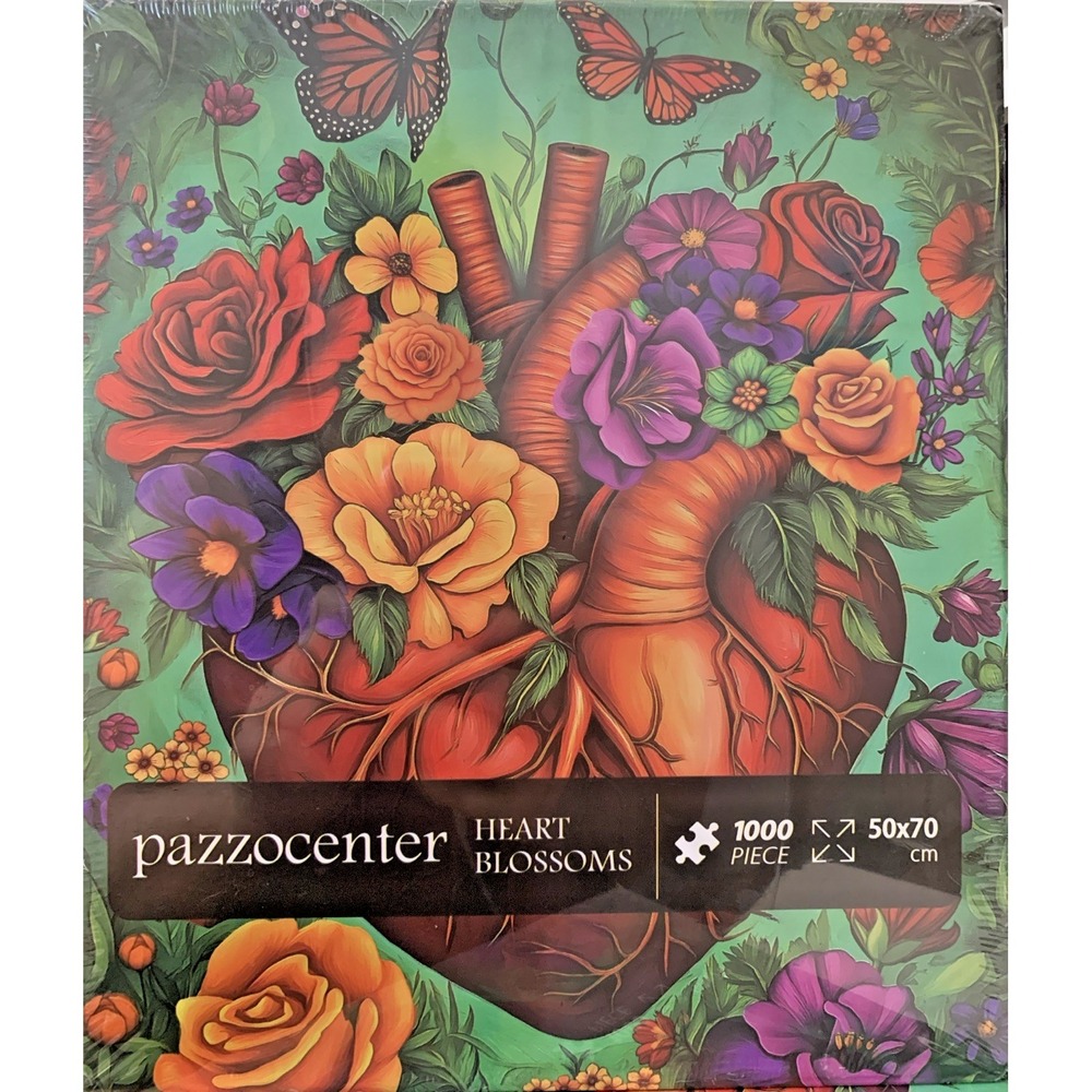 Pazzorcenter Heart Blossoms 1000 Piece Puzzle - Sealed & New